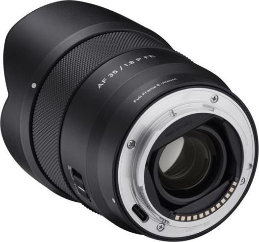 Actual product image Samyang AF 35mm F1.8 P FE (full size)