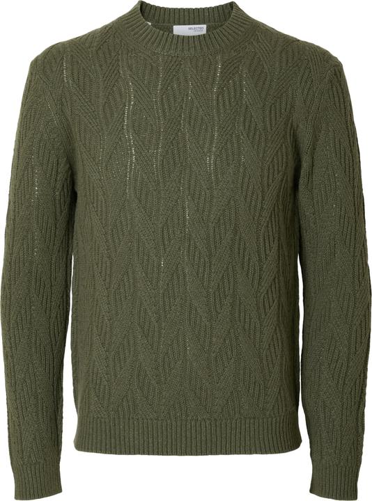 Image du produit Selected Homme Pull en maille torsadée (L)