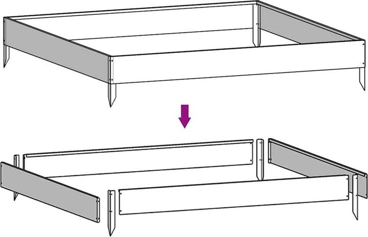 Immagine prodotto vidaXL Garten-Hochbeet