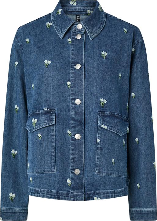 Immagine prodotto Pieces Pcflora Ls Denim Emb Shirt Noos (M)