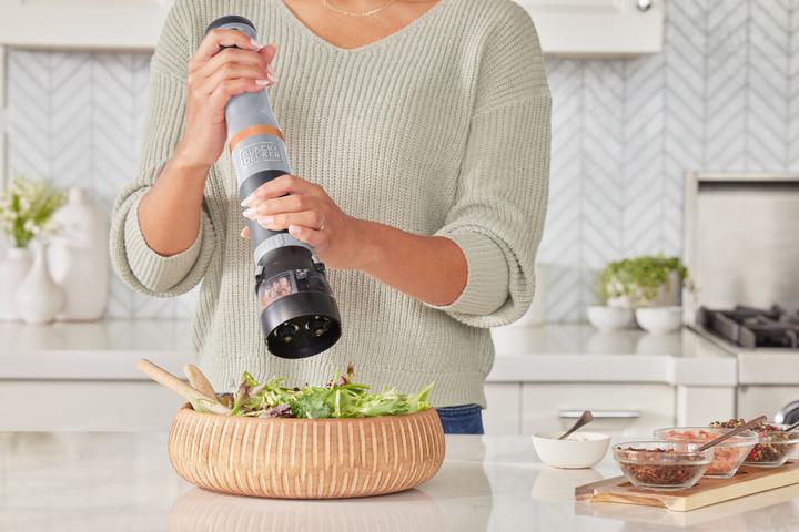 Actual product image Black & Decker Hand Blender Kitchen Wall Grey, 2-piece