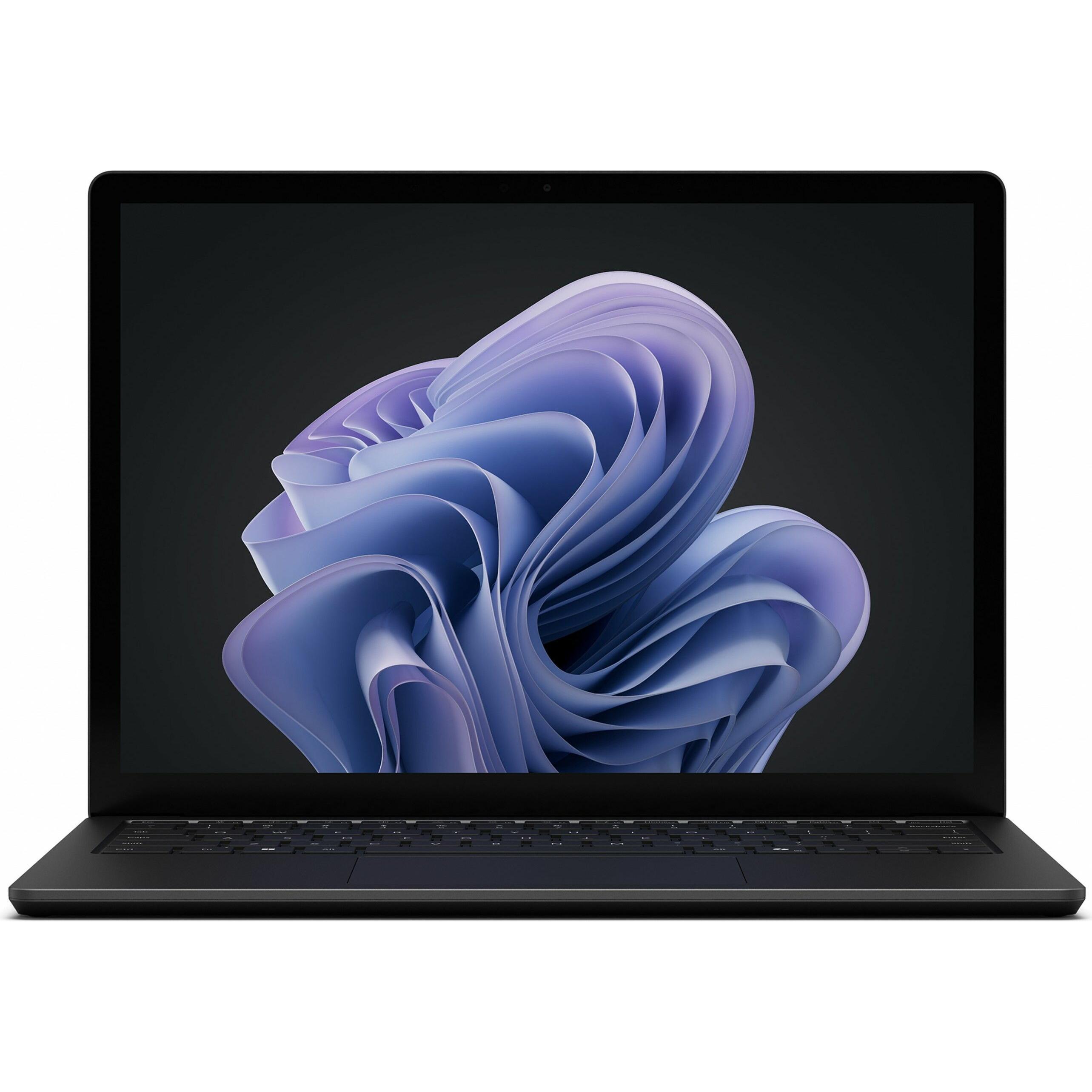 Microsoft Surface Laptop 6 for business (13.50", Intel Core Ultra 7 165H, 16 GB, 256 GB, DE), Notebook, Schwarz