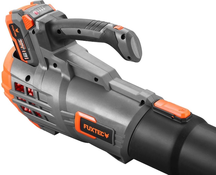 Produktbild Fuxtec 20V Akku Laubbläser FX-E1LB20 SET 1 mit 2 x Akku 2Ah, 1 x Ladegerät 1A (Akkubetrieb, Laubsauger-& bläser)
