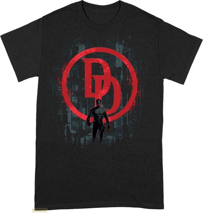 Death Note Marvel Daredevil T-Shirt Daredevil Double D Shadow Grösse L (L)