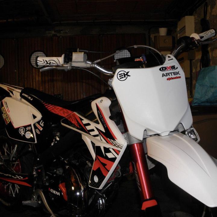 Actual product image Artek Pre-cut motorcycle stickers