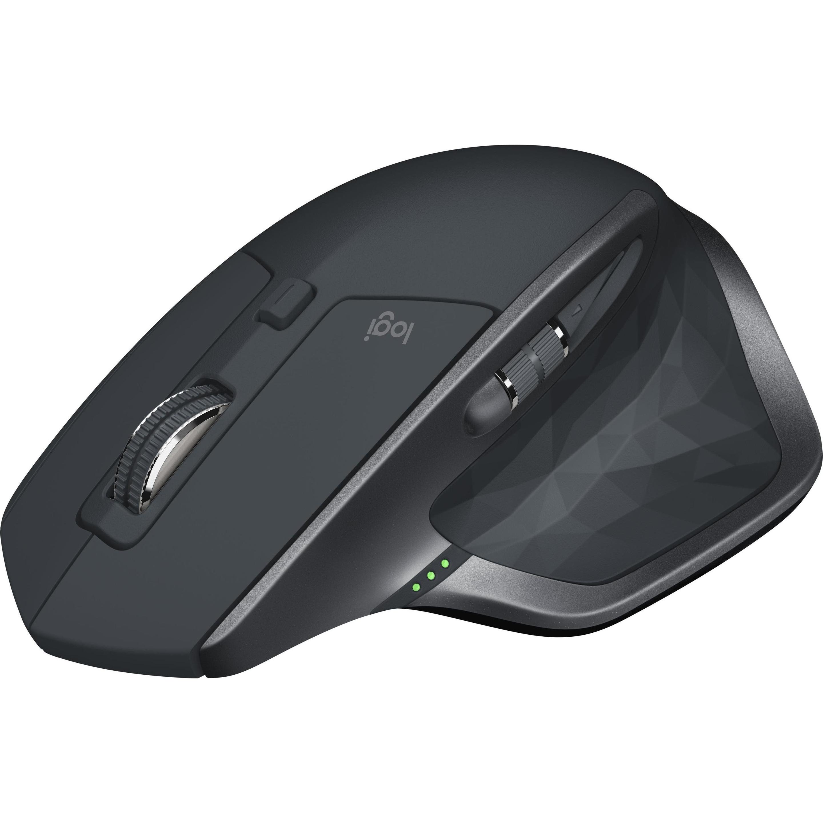Logitech MX Master 2S (Kabellos), Maus, Grau