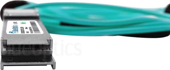 Actual product image BlueOptics Edge Core ET7402-25AOC-25M compatible AOC QSFP28 BO282703L25M