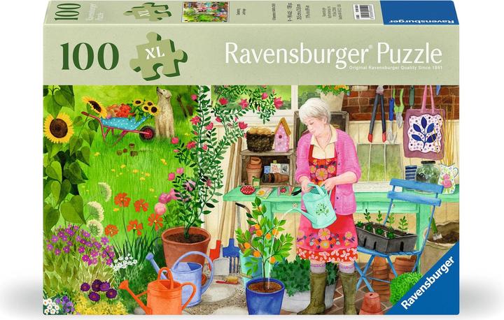 Produktbild Ravensburger Puzzle 12001362 - Gartenarbeit - Puzzle für ältere Menschen und Senioren, mit 100 (100 Teile)