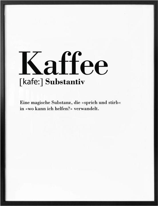 Immagine prodotto Trenddeko Grammatica - Caffè (60 x 50 cm)