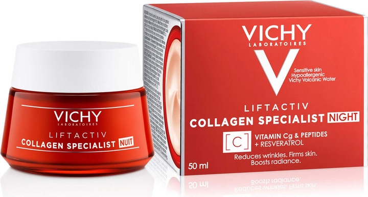 Image du produit Vichy Liftactiv Collagen Specialist (50 ml, Crème de nuit)