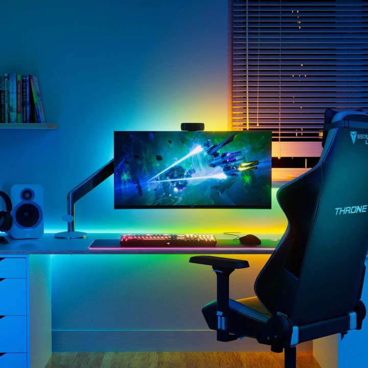 Immagine prodotto Nanoleaf Essentials Matter Multicolore Lightstrip 5 metri (RGBIC, 500 cm, Interno)