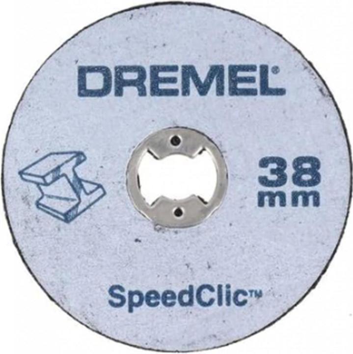 Produktbild Dremel EZ SpeedClic Starter-Set (SC-Aufspanndorn, 2 Metall-Trennscheiben Ø 38,0 mm)
