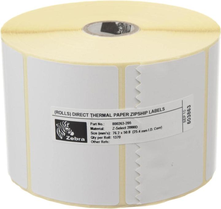 Rouleau d’étiquettes