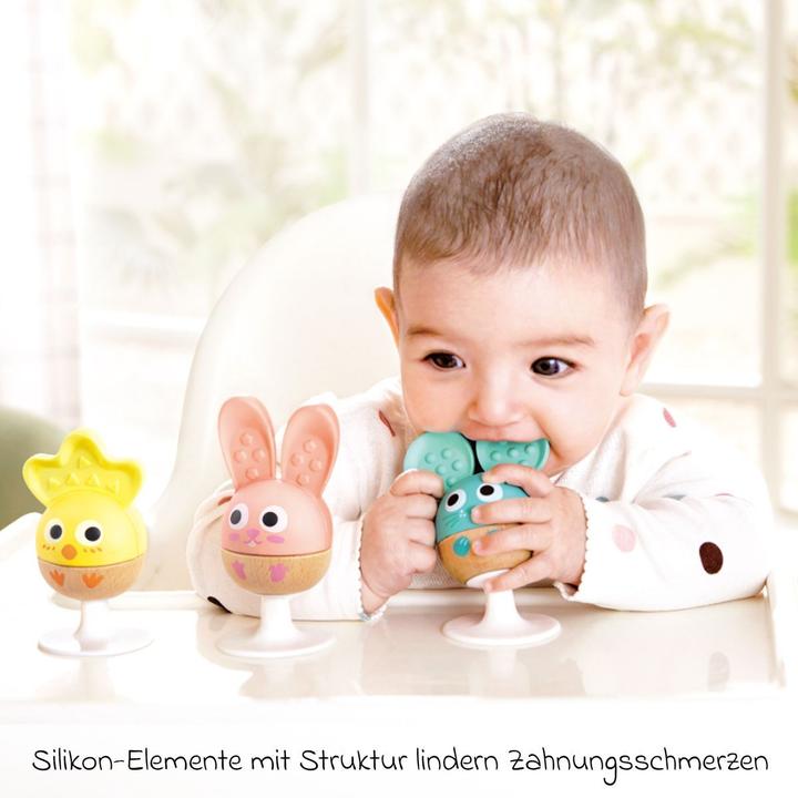 Image du produit Hape Cheery Critter Rattle Trio