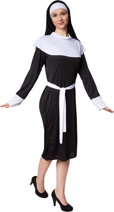 Produktbild Dressforfun Frauenkostüm Nonne (L)