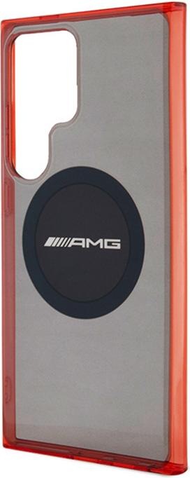 Produktbild Mercedes AMG AMHMS24L23HBCK S24 Ultra S928 czarny/black hardcase Transparent Bicolor MagSafe (Samsung Galaxy S24 Ultra)