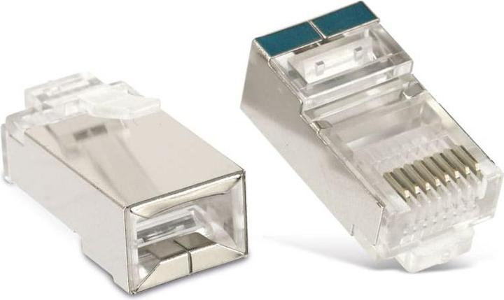 Actual product image Red4Power CAT.5e RJ45 plug R4-N114, 10 pieces (Network cable)