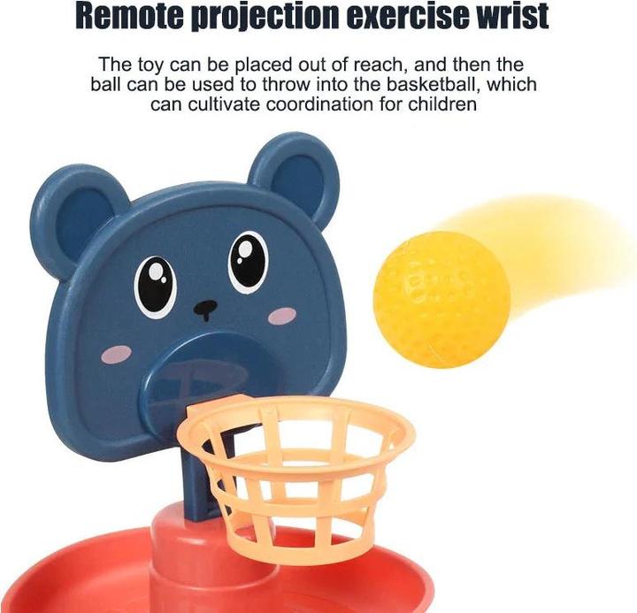 Image du produit Activity Board Jouet pour bébé Pousser les boules roulantes Tour d'empilage Casse-tête éducatif précoce Piste de