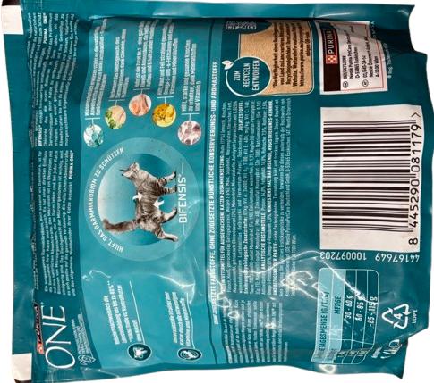 Actual product image Purina ONE Adult chicken & wholemeal (Adult, 1 pcs., 1400 g)