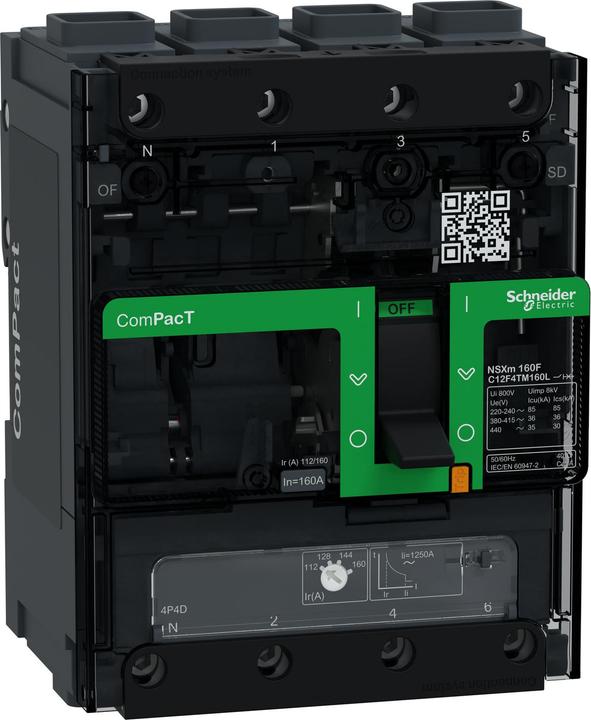 Produktbild Schneider Electric SCHN Kompaktleistungsschalter