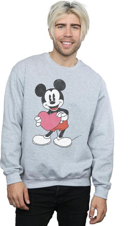 Immagine prodotto Disney Mickey Mouse Valentine Heart Felpa Uomo (XXL)