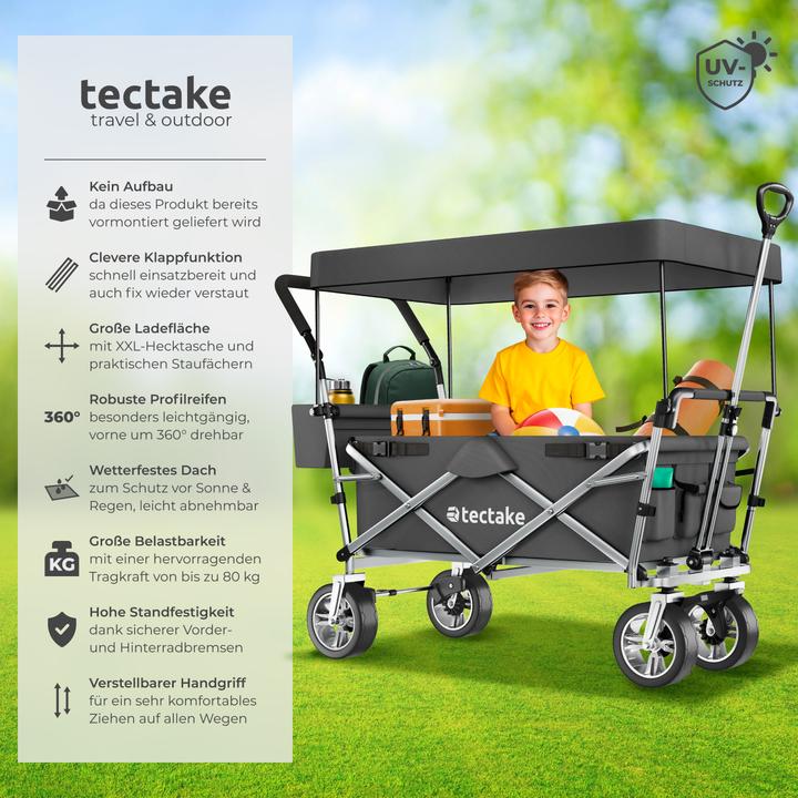 Actual product image tectake Nico Collapsible Handcart