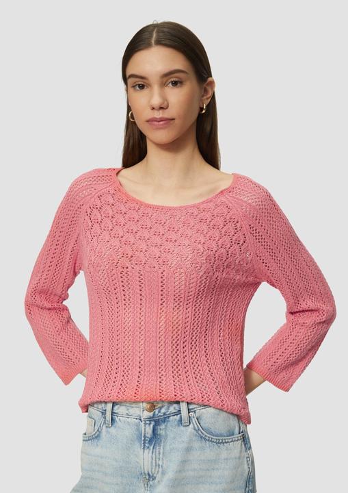 Produktbild S.Oliver Strickpullover Pullover in Häkeloptik (M)