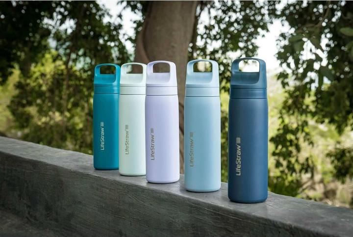 Actual product image LifeStraw Go Steel 530ml (aegean sea) (0.53 l)