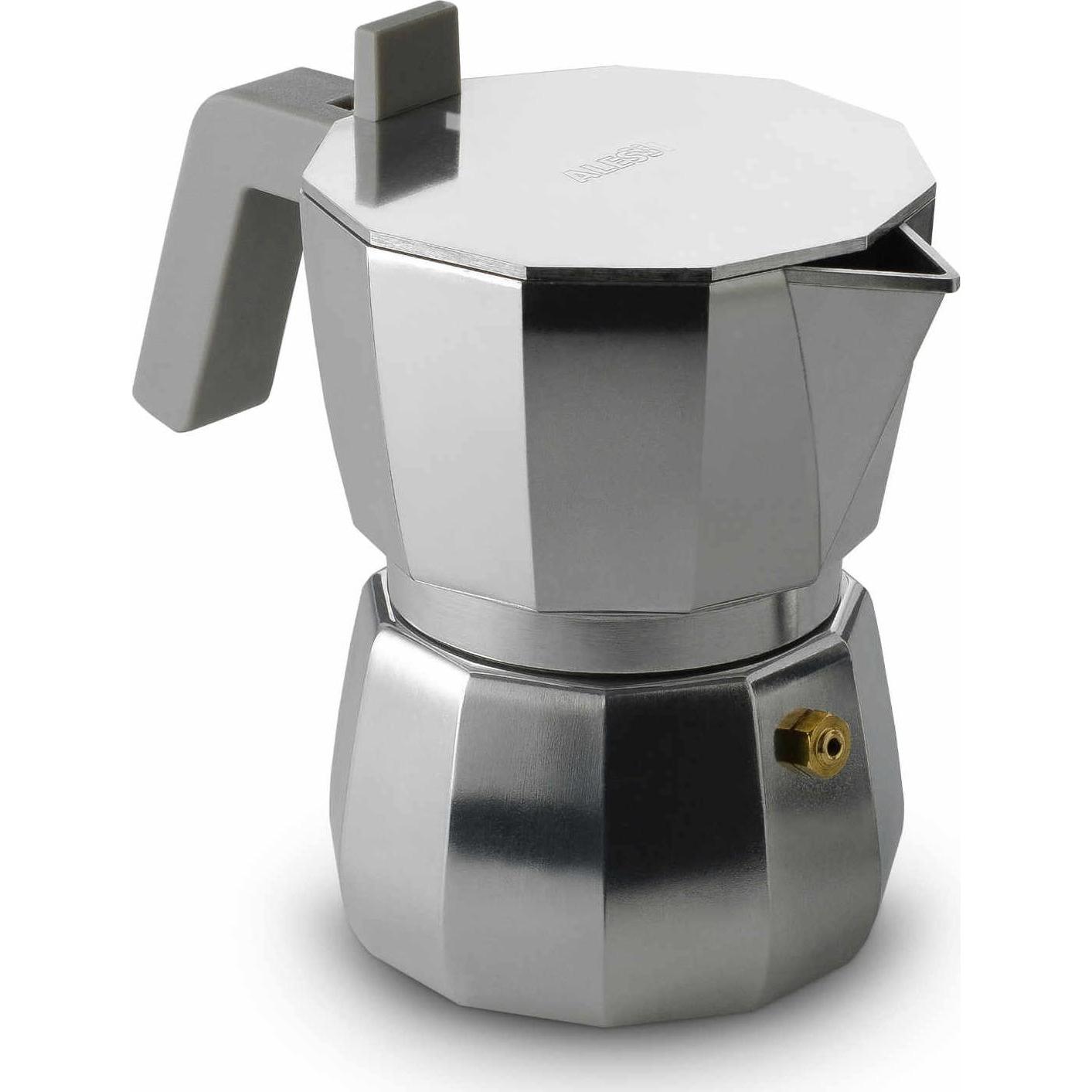 Alessi Moka, Espressokocher, Grau