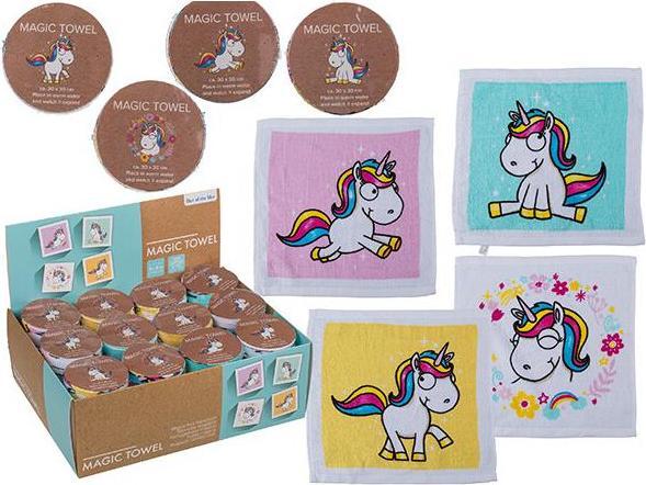 Herboristeria Serviette magique Licorne de bande dessinée
