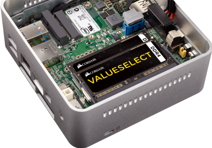 Productafbeelding Corsair Waarde selecteren (1 x 8GB, 2133 MHz, DDR4 RAM, SO-DIMM)