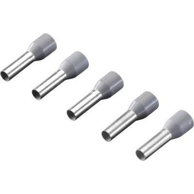 Thumbnail - Rittal, Kabelverbindung, Aderendhülse 1 x 4 mm² x 10 mm Teilisoliert Grau 4050.735 500 St.