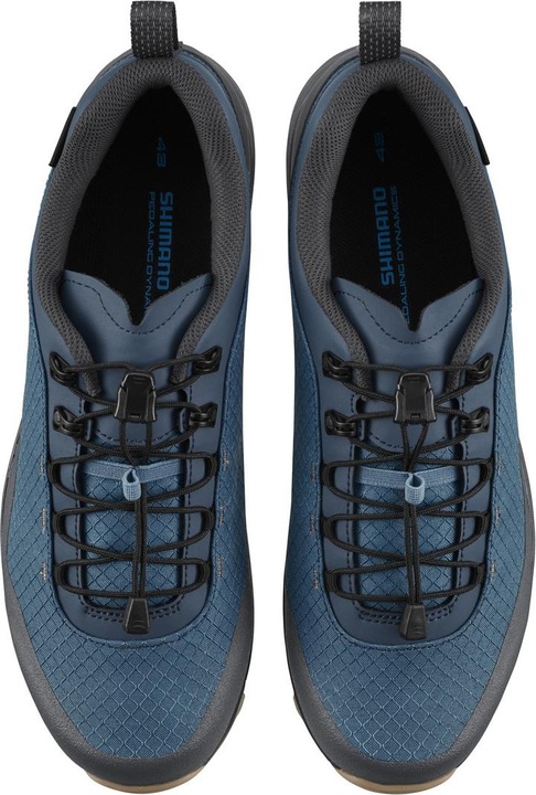 Actual product image Shimano ET501, SHOE, BLUE, STANDARD, FLAT, UNISEX, SIZE 43 (43)