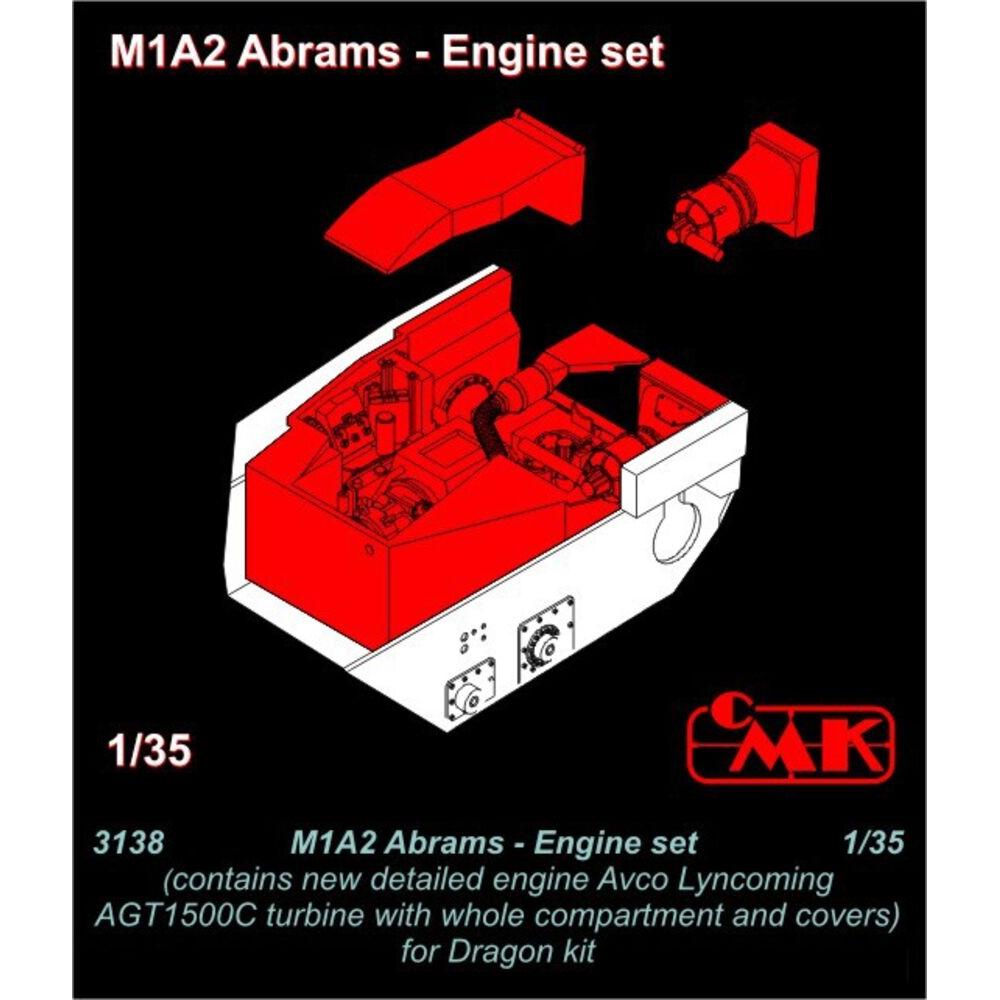 CMK M1A2 Abrams Engine set