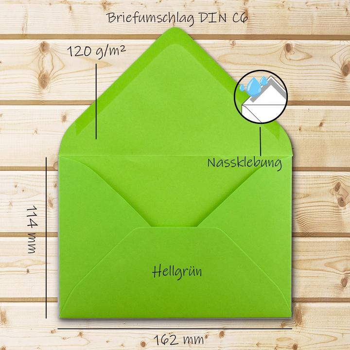 Image du produit Neuser Papier Briefumschläge DIN C6 (200 Stück) (C6, 200 x)