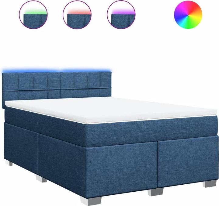Produktbild vidaXL Boxspringbett (140 x 190 cm)