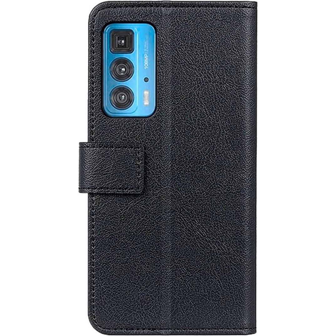 Thumbnail - Just in Case PU-leder Book Case Schwarz Motorola Edge 20 Pro (Motorola Edge 20 Pro), Smartphone Hülle, Schwarz