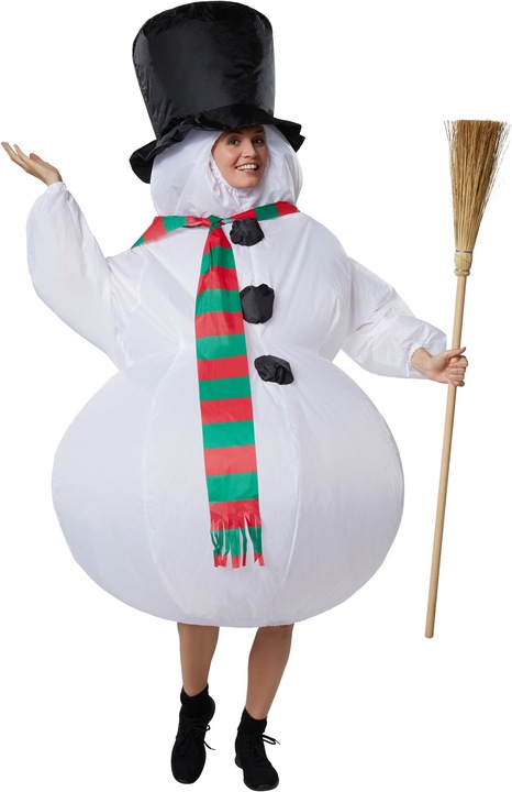 Produktbild Dressforfun Aufblasbares Kostüm Schneemann (One Size)