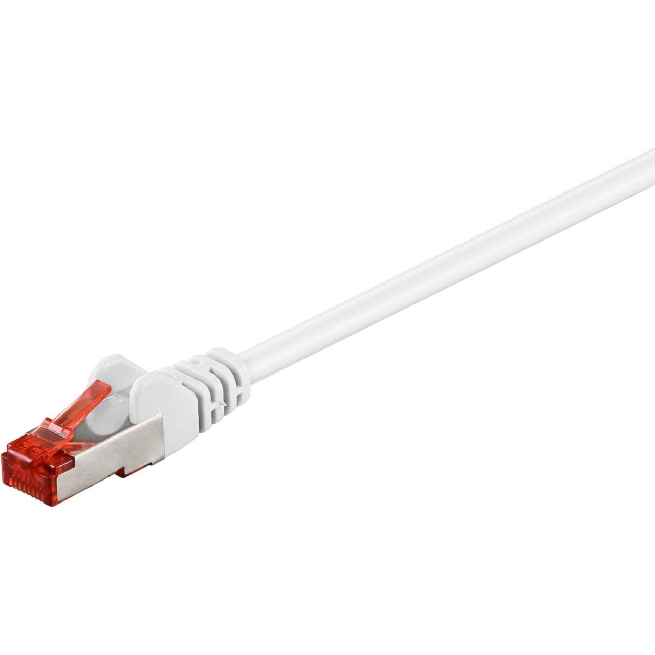 Goobay Netzwerkkabel (S/FTP, CAT6, 0.50 m), Netzwerkkabel