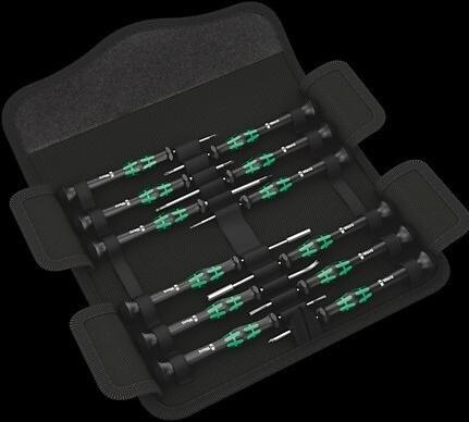 Image du produit Wera Kraftform Micro 12 Electronics 1 (Vis fendues, Torx Plus, Clé Allen, Torx (TX), Recouvrement cruciforme Phillipps (PH))
