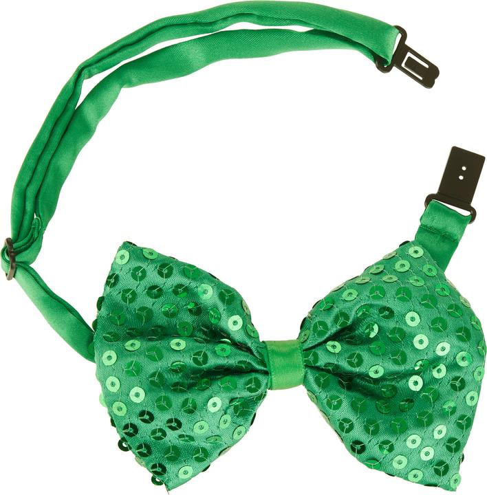 Dressforfun St. Patrick’s Day Fliege mit Pailletten