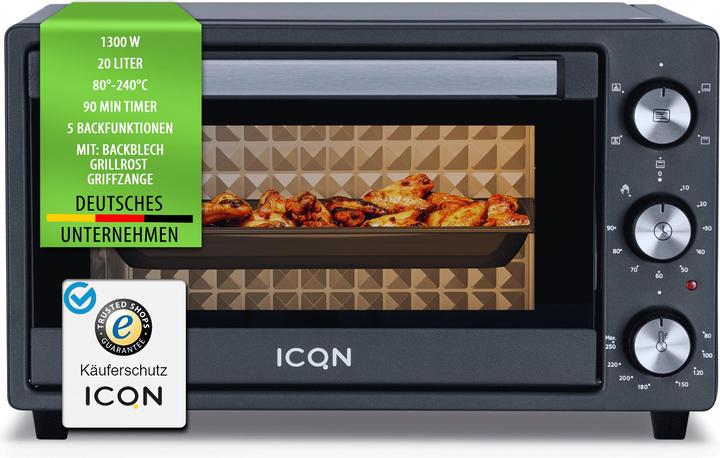 Immagine prodotto Icqn Minibackofen 20L