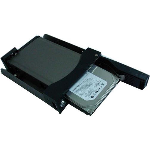 Value Type 3.5 SATA HDD Plug-In Mobile Rack with SATA (3.5"), Case per hard disk, Nero