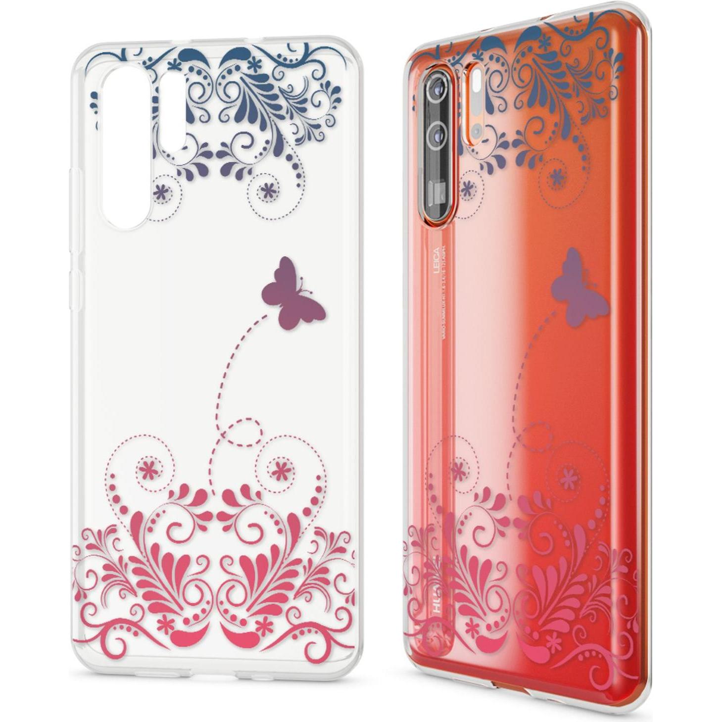 Nalia Motiv Handyhülle (Huawei P30 Pro), Smartphone Hülle, Mehrfarbig