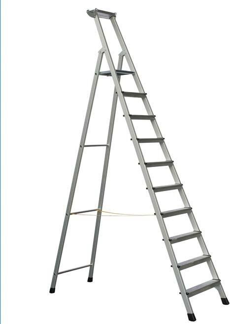 Actual product image Zarges Professional stepladder, single-sided access (Stepladder, 345 cm)