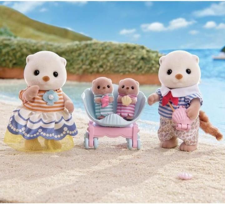 Actual product image Sylvanian Families Seeotter Familie