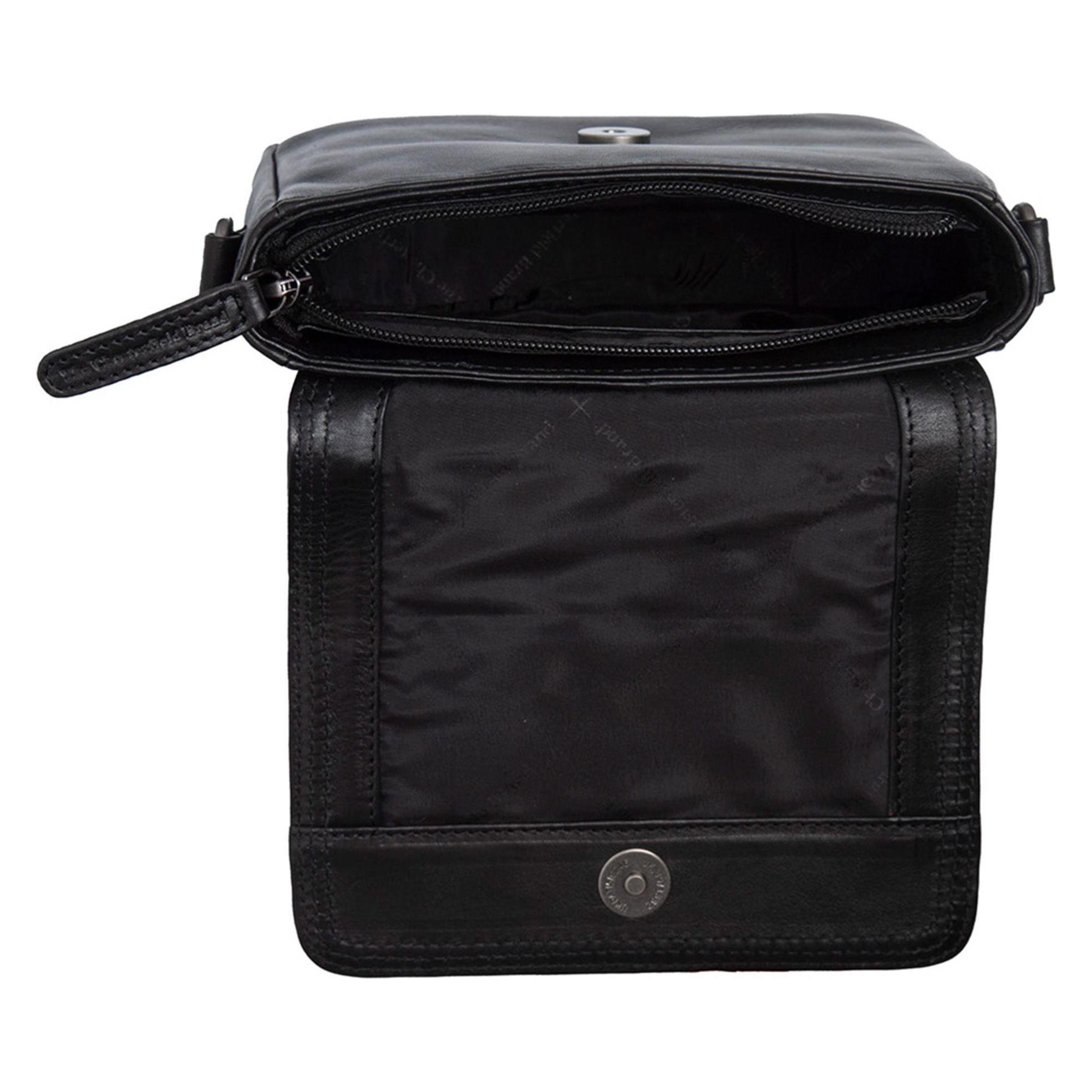 The Chesterfield Brand, Damen, Handtasche, Marcella Schultertasche Leder 18 Cm, Schwarz