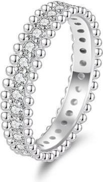 Immagine prodotto Agato Silver Ring With Clear Zircons Agt-R17w (54)