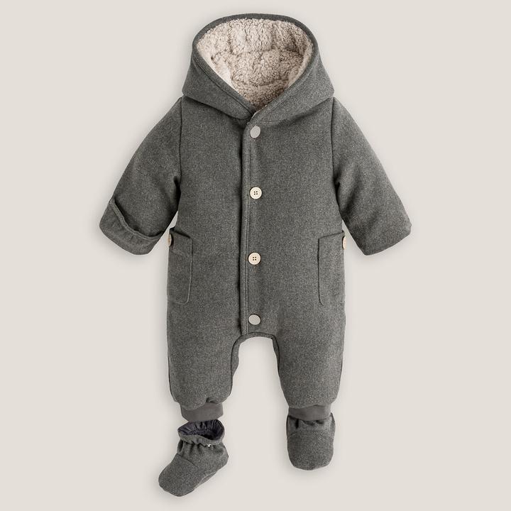 Immagine prodotto La Redoute Collections Tuta calda con cappuccio (68)