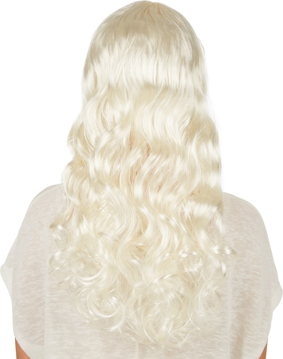 Produktbild Dressforfun Frauenperücke Weissblond lang